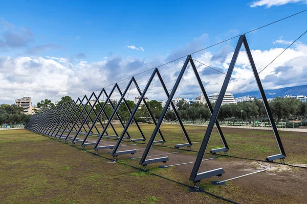 Fundação Stavros Niarchos Centro Cultural em Atenas, Grécia — Fotografia de Stock