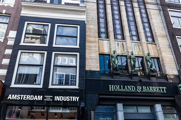 Amsterdam September 2018 Gevel Van Holland Barrett Winkel Keten Van — Stockfoto