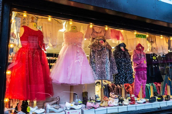 Dublin Irlande Décembre 2019 Présentation Magasin Vêtements Accessoires Dans Centre — Photo