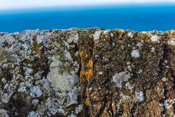 Moher Kayalıkları Ndaki Eski Taş Duvar Rlanda Nın Clare Ilçesinin — Stok fotoğraf