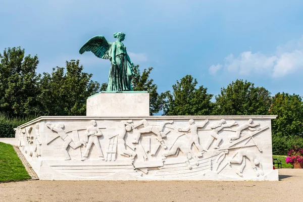 Monumento Marítimo Paseo Langelinie Copenhague Dinamarca — Foto de Stock