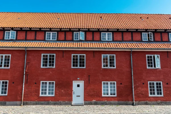 Kastellet Safları Cephesi (The Citadel), Kopenhag, Danimarka