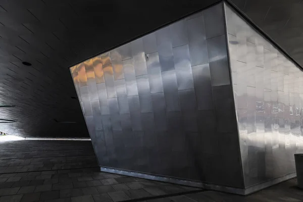 Copenhagen Denmark August 2019 Abstract Angle Shot Passage Crystal Krystallen — Stock Photo, Image