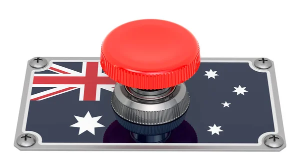Computer Folder Icon Australian Flag Rendering Isolated White ...