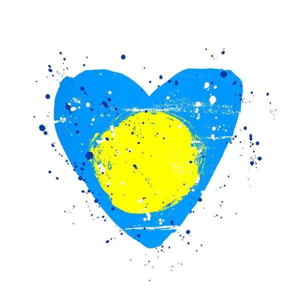 Palau bayrağı büyük bir kalp şeklinde.