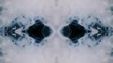 Siyah arka planda buharlı ekran koruyucusu. Meditasyon ve rahatlama. Okültizm ve şamanizm. Bir sanat olarak hipnoz.