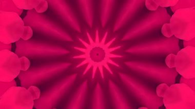 Muhteşem pembe dönen mandala çiçeği. Olaylar kasırgası ve izlenim döngüsü. Metafizik rüya yakalayıcı. Meditasyonun akıl almaz büyüsü