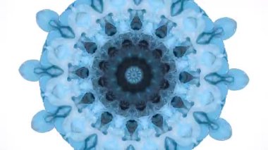 Cehennemin uğursuz karanlık halkaları açıldı. Mavi ve siyah şeytan mandala. Şamanik dansın öngörülemez büyüsü. Uyuşturucu gezisi. Transandantal Deneyim