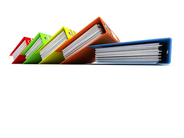 Folder Documents Illustration — Stock Photo, Image