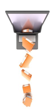 Arşiv.3-d Render illüstrasyon,