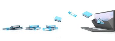 Arşiv) 3d Render illüstrasyon