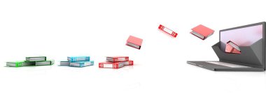 Arşiv) 3d Render illüstrasyon