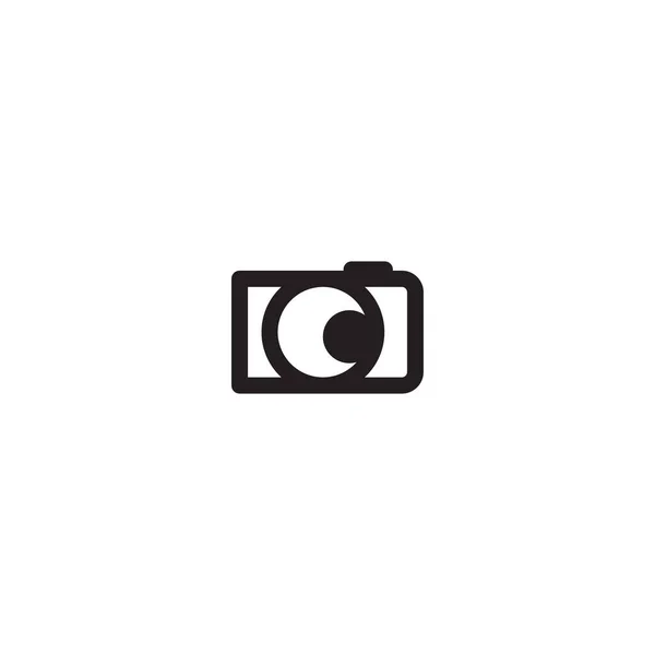 Camera Icon Vector Design Template — Stock Vector