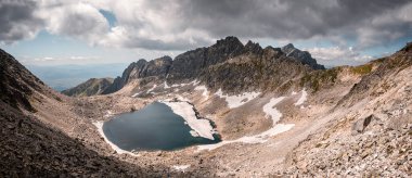 High Tatras 'ta bir tarn manzarası