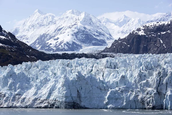 Glacier Bay Milli Parkı (Alaska bir buzul doğal görünümünü).