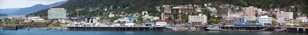 Vista Panoramica Del Centro Juneau Capitale Dell Alaska — Foto Stock