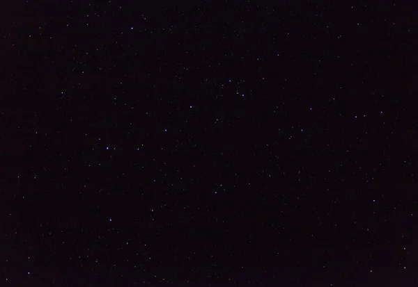 Vue Des Étoiles Brillantes Sur Nuit Claire Sombre Août — Photo