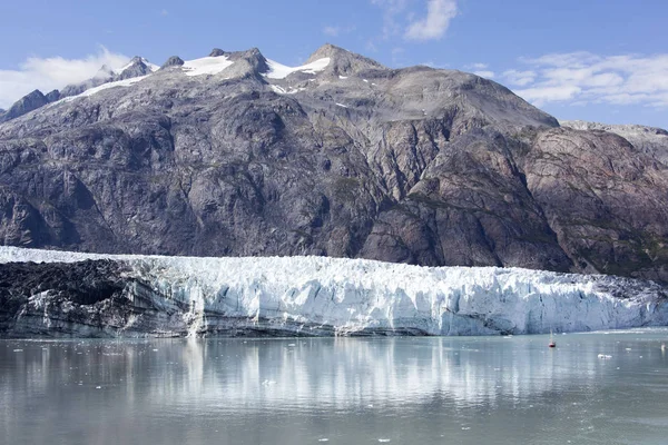 Vue Panoramique Glacier Dans Parc National Glacier Bay Alaska — Photo