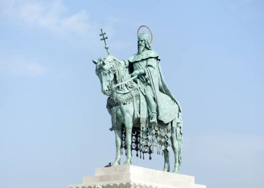Budapeşte Saint Stephen, ilk kim karar verdi ve ülke içinde 11.asır vaftiz Macaristan kralı Anıtı.