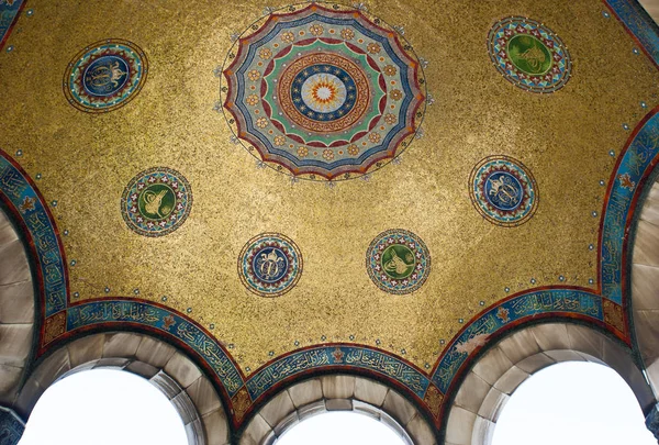 Die Decke Eines Historischen Pavillons Istanbul Altstadtpark Truthahn — Stockfoto