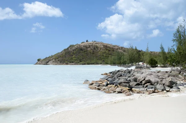 Antigua Island Beach manzara — Stok fotoğraf