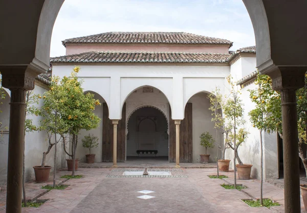 Architettura del centro storico di Malaga — Foto Stock