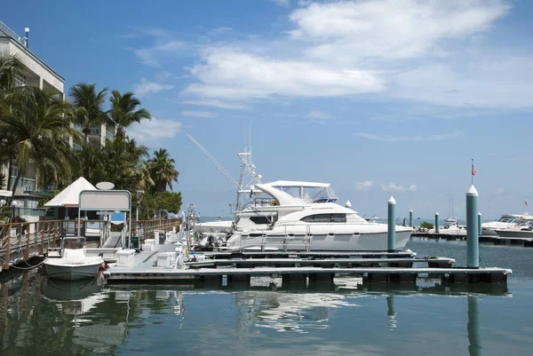 Marina da cidade de Key West — Fotografia de Stock