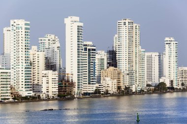 Cartagena'nın yerleşim bölgesi