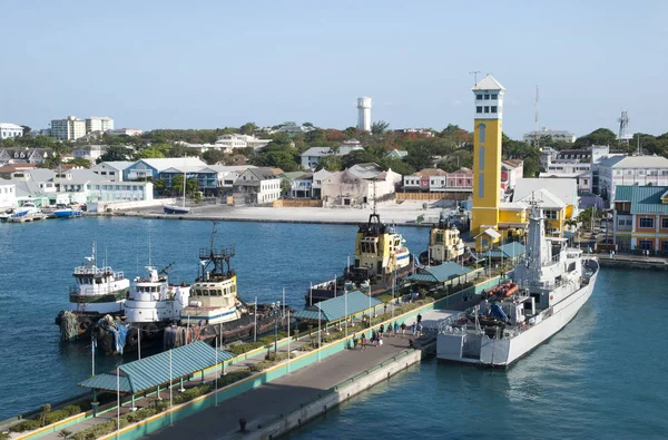Molo del porto di Nassau — Foto Stock