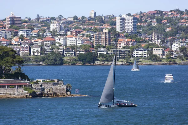 Navegar en Sydney Puerto — Foto de Stock