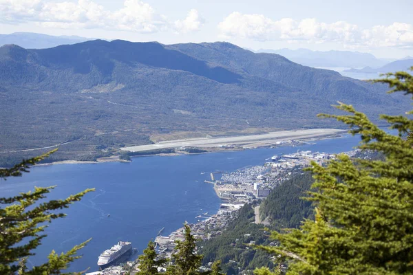 Ketchikan Town from Deer Mountain — Stock Photo, Image