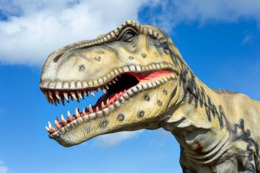 T. Rex Dinozor Modeli Wingham Vahşi Yaşam Parkı, Kent, İngiltere.