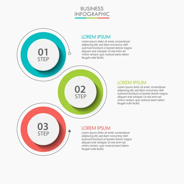 Visualisasi Data Bisnis Ikon Infografis Garis Waktu Dirancang Untuk Tema - Stok Vektor