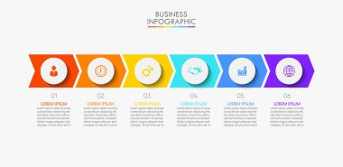 İş verisi görselleştirmesi. Soyut arkaplan şablonu için tasarlanmış zaman çizgisi bilgi simgeleri modern diyagram süreci teknolojisi dijital pazarlama veri sunum çizelgesi taşıyıcısı