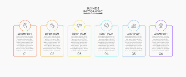 Business data visualization. timeline infographic icons designed for abstract background template milestone element modern diagram process technology digital marketing data presentation chart Vector