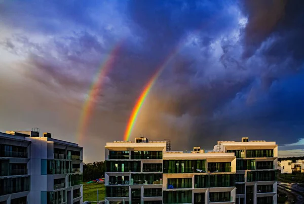 Skolkovo 'da çifte gökkuşağı