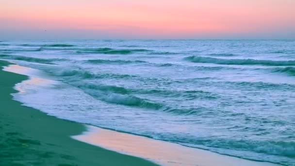 Water and waves sea landscape scenery country scene background — Stock Video