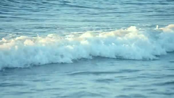 Vatten och vågor havet landskap natur land scen bakgrunden — Stockvideo