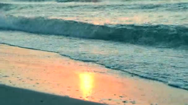 Água e ondas mar paisagem paisagem país cena fundo — Vídeo de Stock