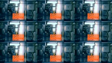 Otomatik 3d printerlere harcama maddeler plastik modelleme laboratuvarda gerçekleştirir..