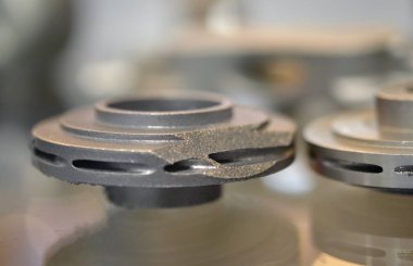 Metal 3d yazıcıya yazdırılan nesne