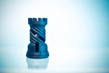3D yazıcıya basılmış bir nesne fotopolymer.