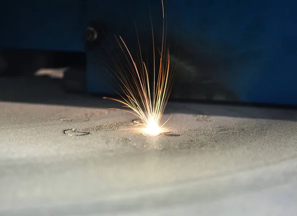 Drukarka 3D drukująca metal. Laserowa maszyna do spiekania metalu. — Zdjęcie stockowe