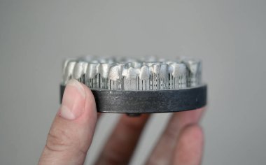 Metal 3d yazıcıya yazdırılan nesne