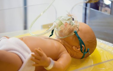 Çocuk oksijen maskesi