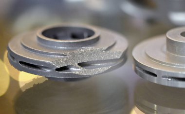 Metal 3d yazıcıya yazdırılan nesne