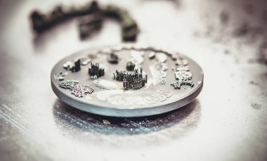 Disk kesim diş diş kron 3d yazıcı için oluşturulan sonra