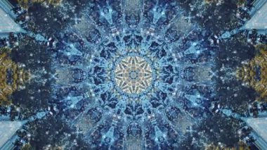 soyut kaleidoscope hareketli arka plan