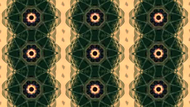 Abstract animated kaleidoscope motion background. — Stock Video