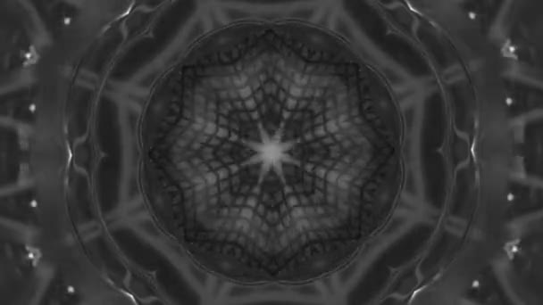 Abstrakte Kaleidoskop-Bewegungshintergründe. — Stockvideo
